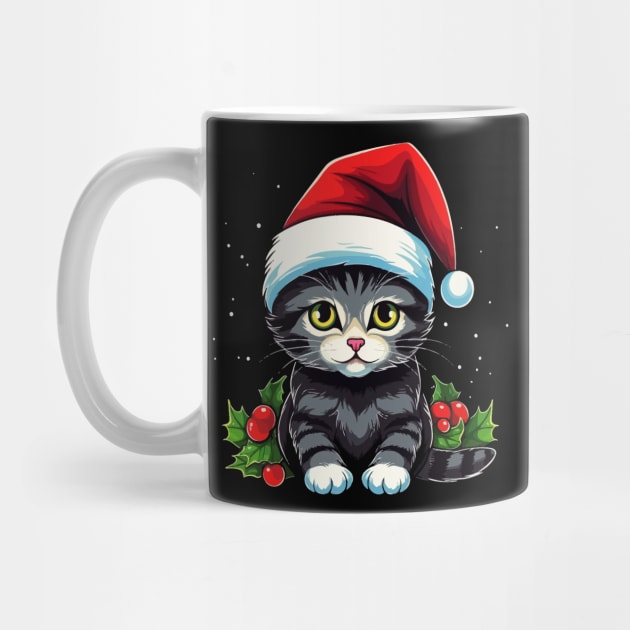 American Shorthair Christmas by JH Mart